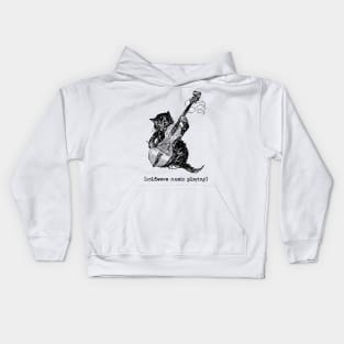 Coldwave Music Playing Kids Hoodie